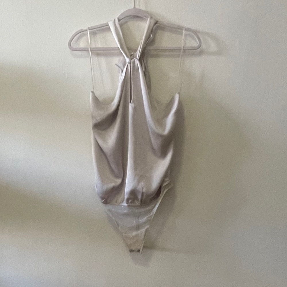 Silky Halter Body Suit